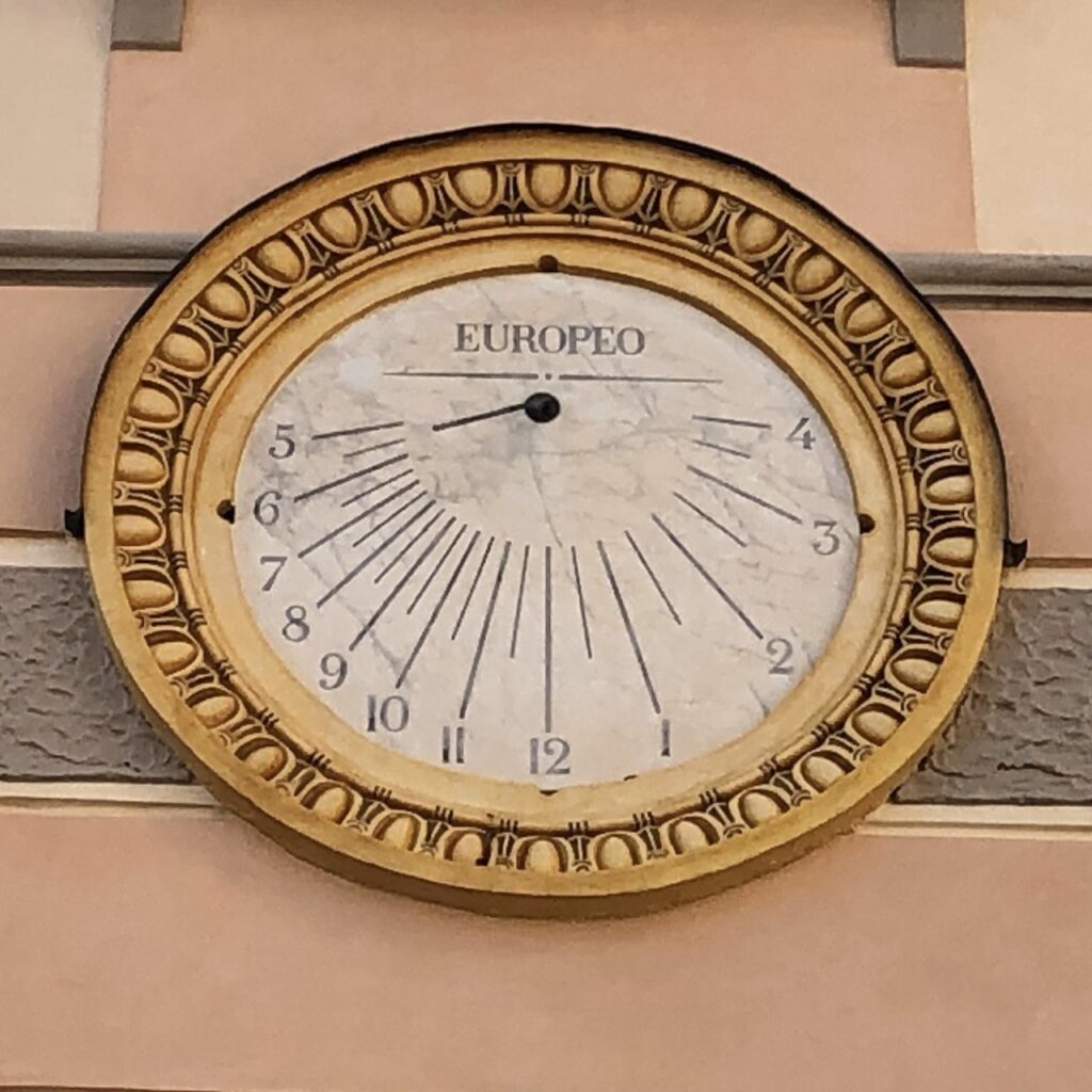 una meridiana di Mondovì