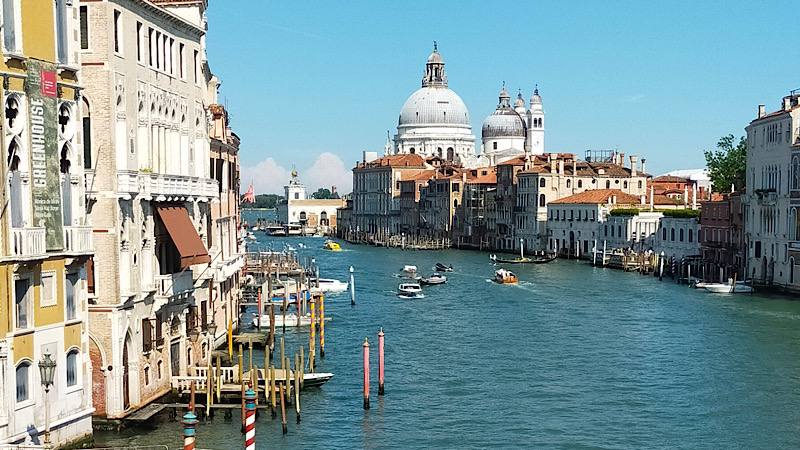 immagine del canal grande a Venezia