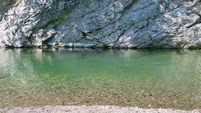 le acque rinfrescanti del fiume Taro