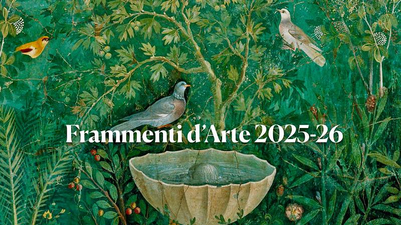 locandina del ciclo delle conferenze "Frammenti d'Arte" 2025-26