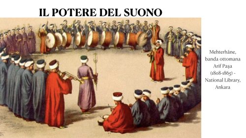 locandina il potere del suono locandina della conferenza "Il potere del suono"