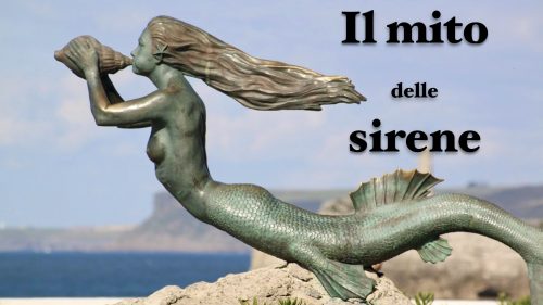 mito delle sirene locandina della conferenza "Il mito delle sirene"